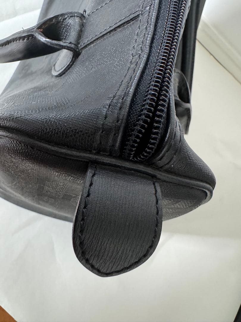 在庫セールChristian Dior ボストンバッグ トロッター柄 PVC