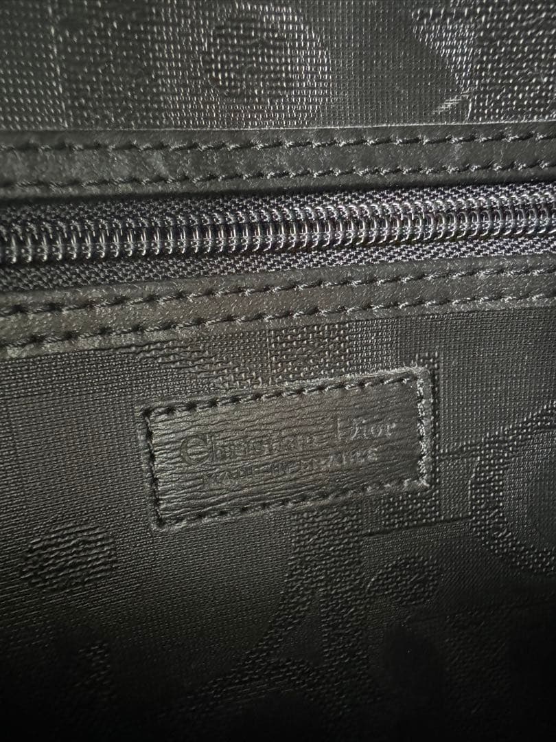 在庫セールChristian Dior ボストンバッグ トロッター柄 PVC