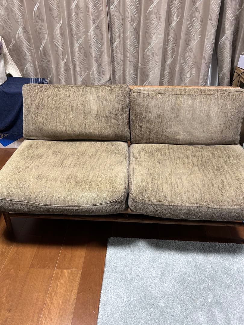 SY7 MOMO NATURAL CLOUD SOFA 2P