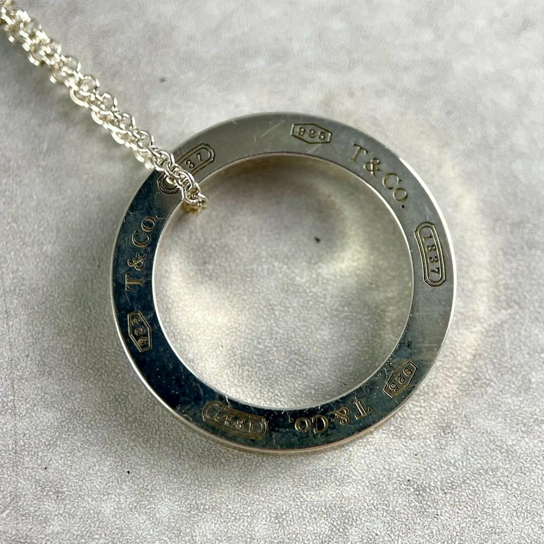 【美品⭐︎】Tiffany & Co. ティファニーサークルネックレス 925