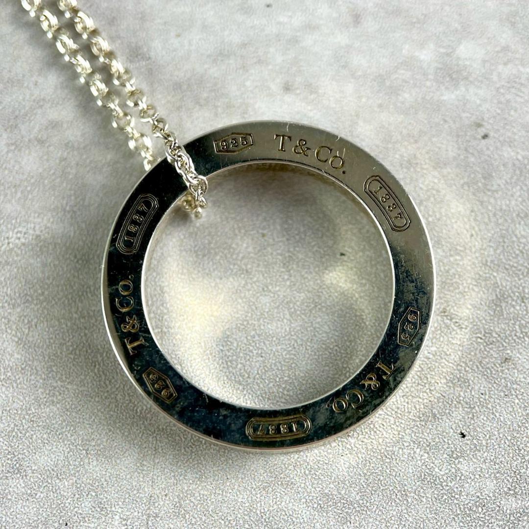 【美品⭐︎】Tiffany & Co. ティファニーサークルネックレス 925