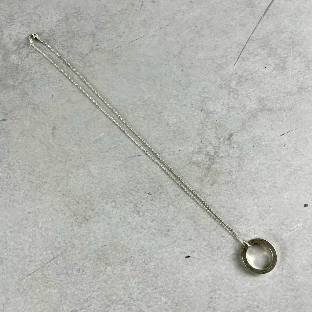 【美品⭐︎】Tiffany & Co. ティファニーサークルネックレス 925