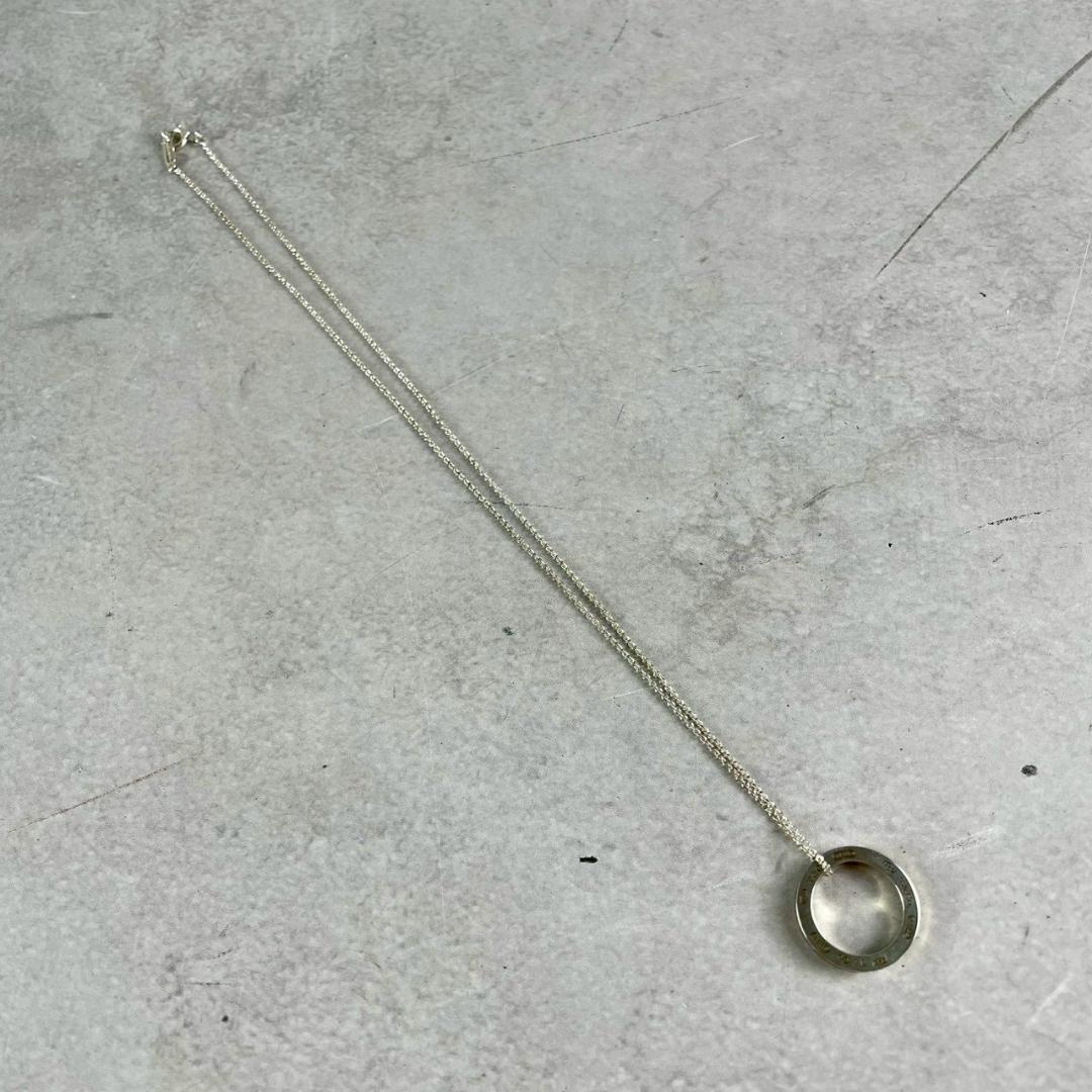 【美品⭐︎】Tiffany & Co. ティファニーサークルネックレス 925