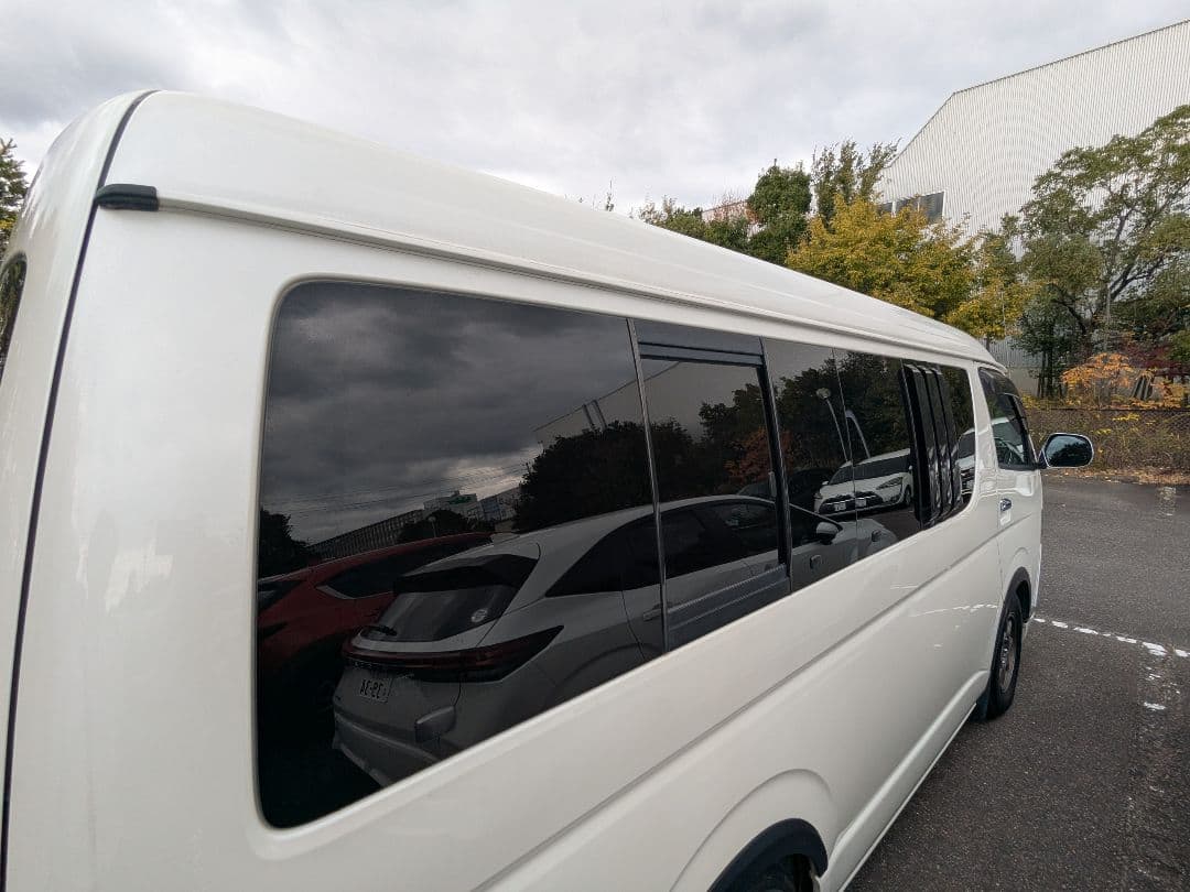 ハイエース200系ワイド&ワゴン10人乗り用 サンシェード 5点セット