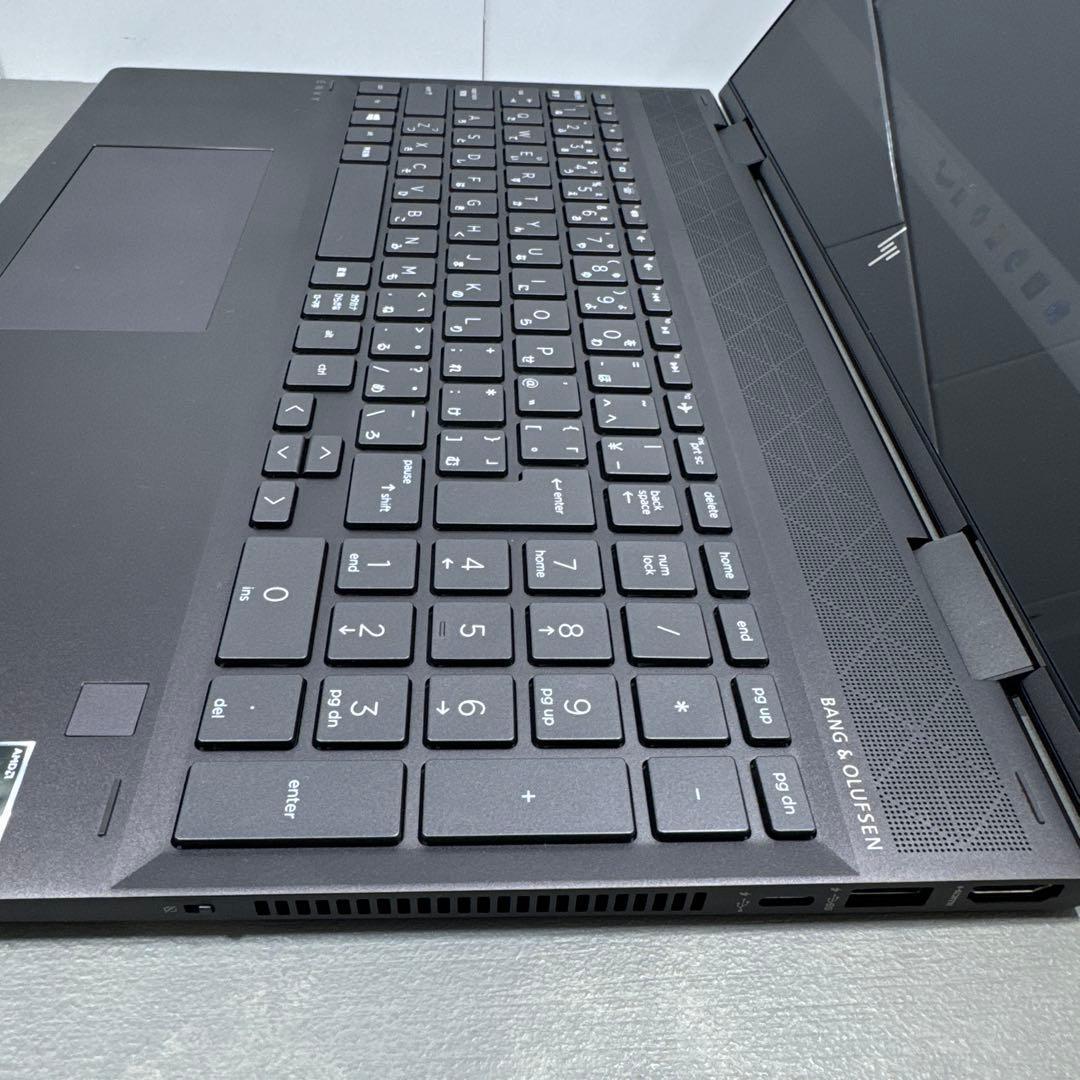 【超希少】HP/ENVYアッシュブラックx360☘Ryzen5NVMe512