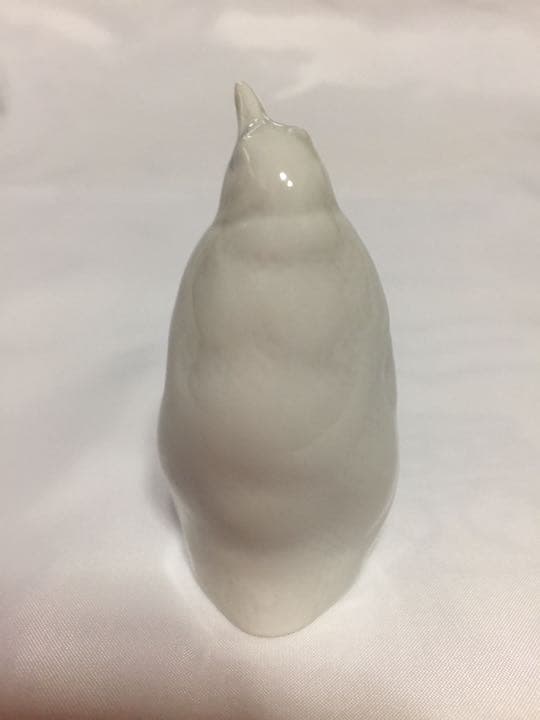 ロイヤルコペンハーゲン ブルーフルテッド柄 ペンギン フィギュリン　デンマーク製