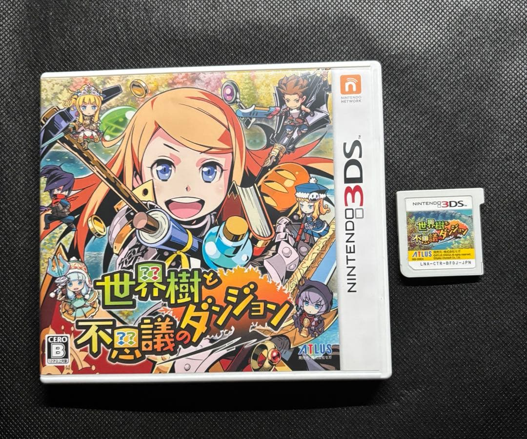 ニンテンドー3DS 世界樹の迷宮 シリーズ 6本　世界樹の迷宮2 初回　特典