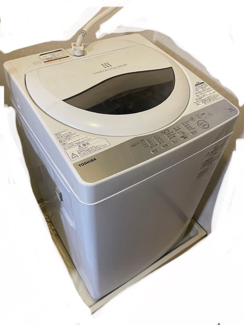 TOSHIBA 縦型洗濯機 本体 2019年製 ※発送について要確認