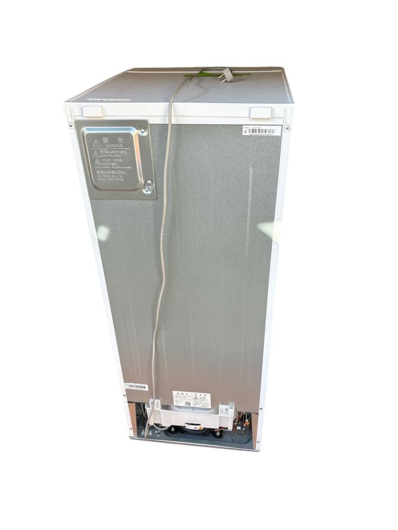 女性オーナー2023年製 SHARP SJ-D15J-W 2ドア冷蔵庫 ホワイト