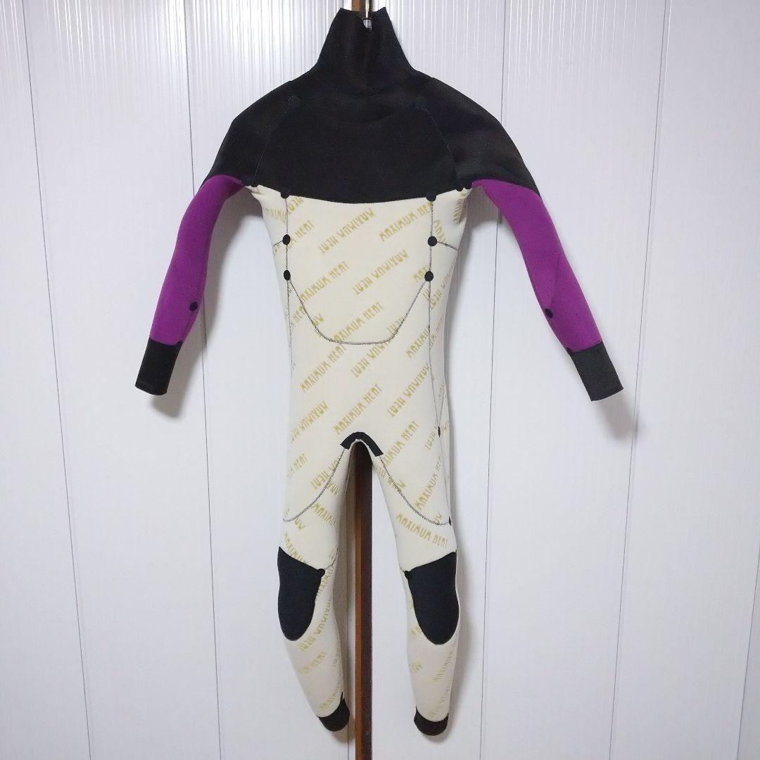 FELLOW セミドライ 5×3mm ロングチェストジップ 裏起毛 MLB