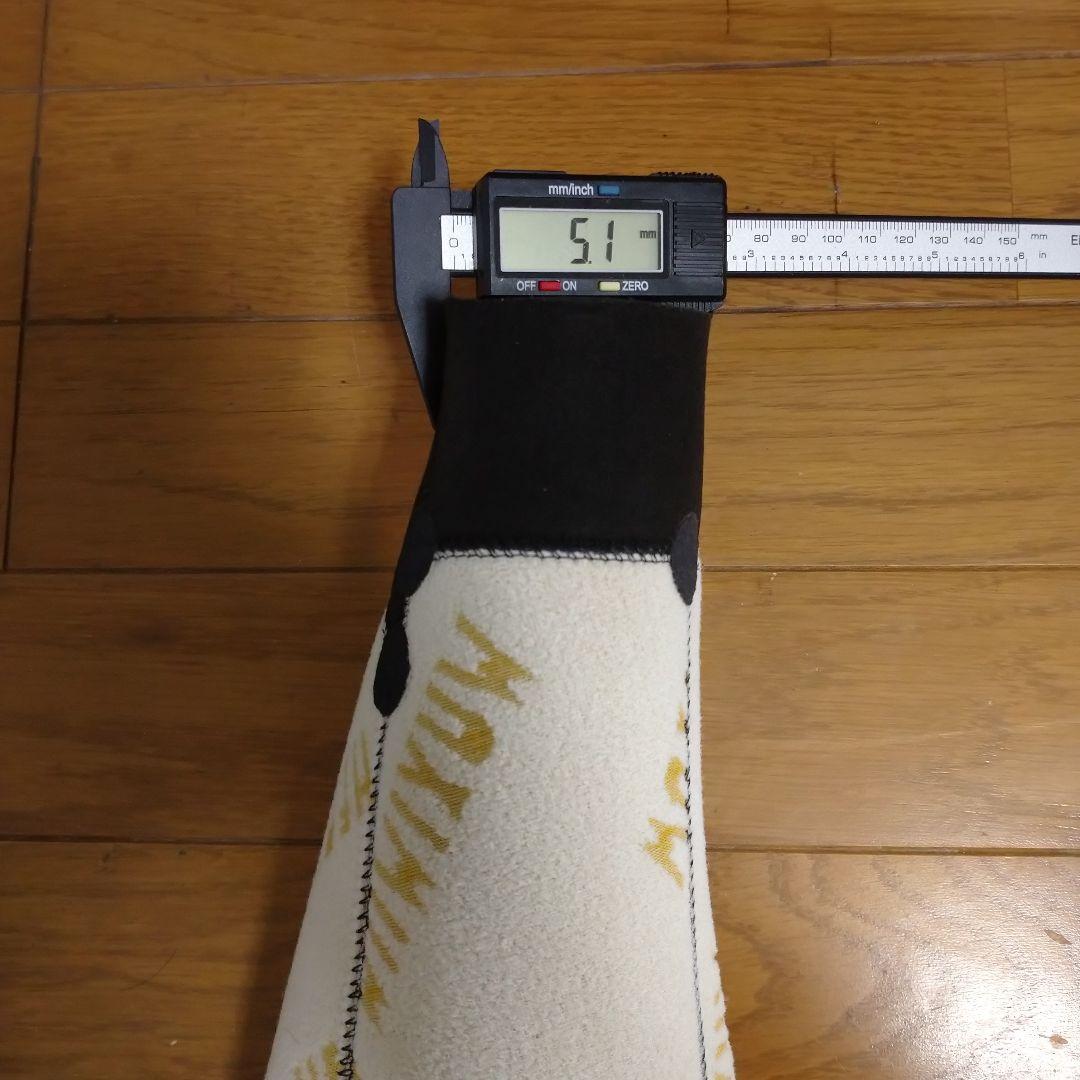 FELLOW セミドライ 5×3mm ロングチェストジップ 裏起毛 MLB