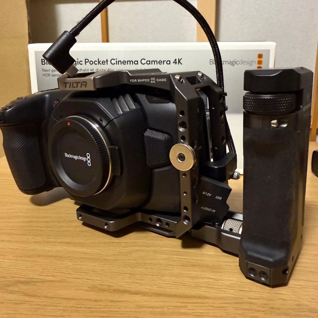 R*w様 BMPCC4K 本体とアクセサリーTILTA DIGITALFOTOセ