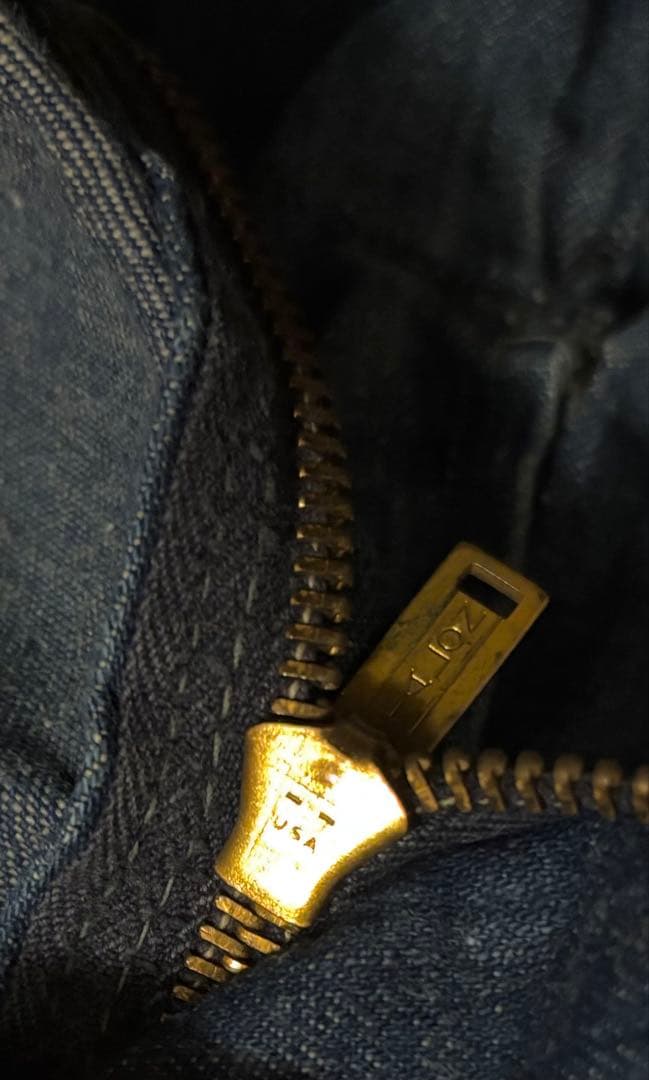 40s 50s ペインター TALON ピンロック UNION MADE 縦落ち