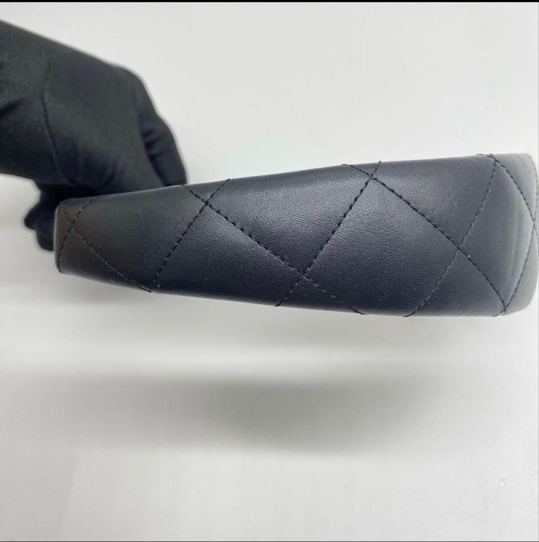 BURBERRY バーバリー カチューシャ ノバチェック、レザー　ヘアバンド