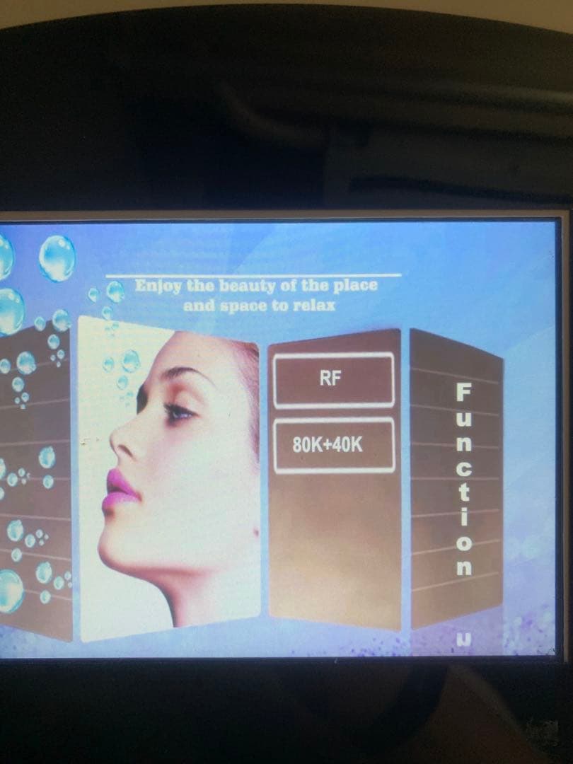 値下げ　キャビテーション　ラジオ波　美容機　海外製　説明書なし