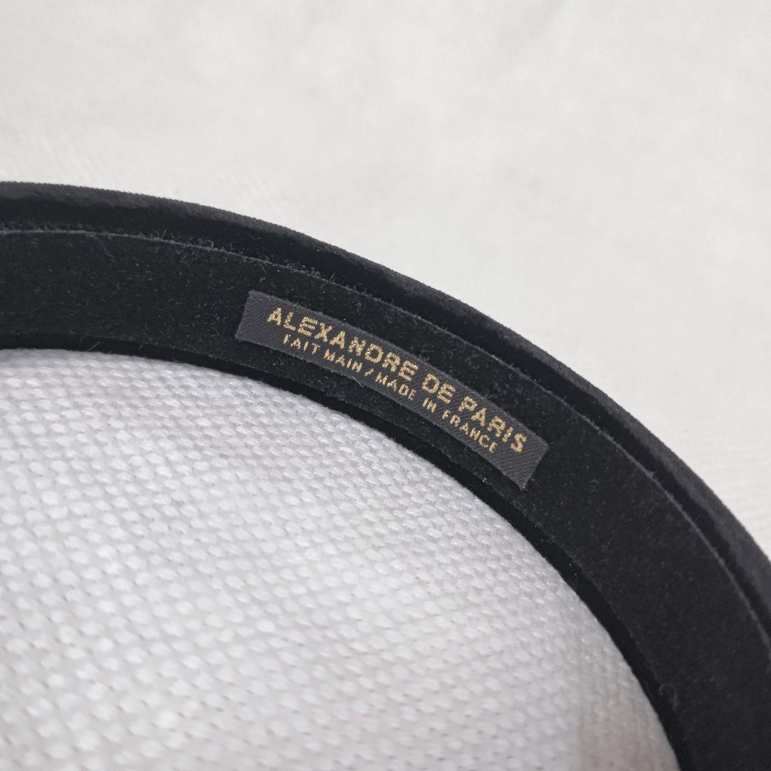 アレクサンドル ドゥ パリALEXANDRE DE PARISベロアカチューシャ