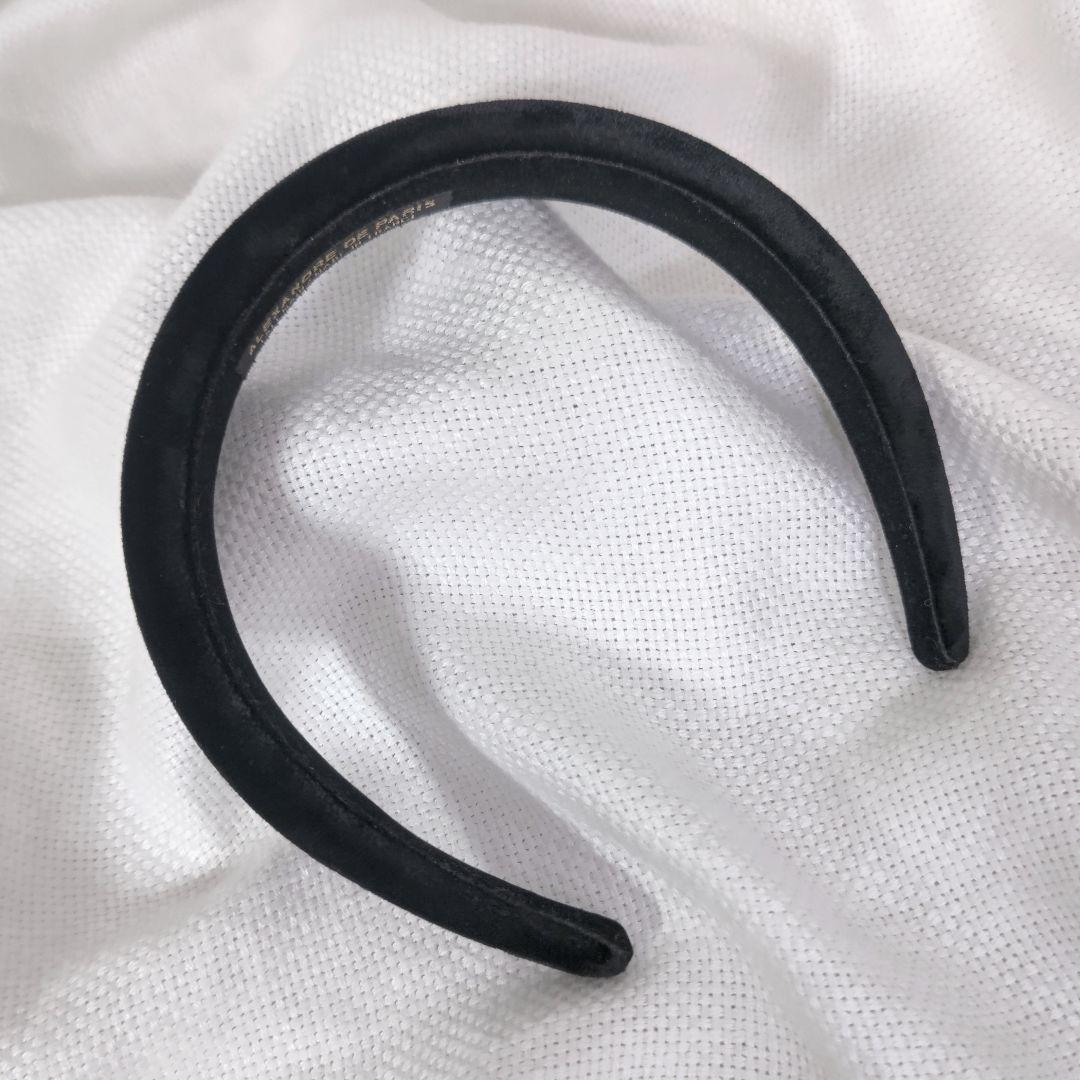 アレクサンドル ドゥ パリALEXANDRE DE PARISベロアカチューシャ