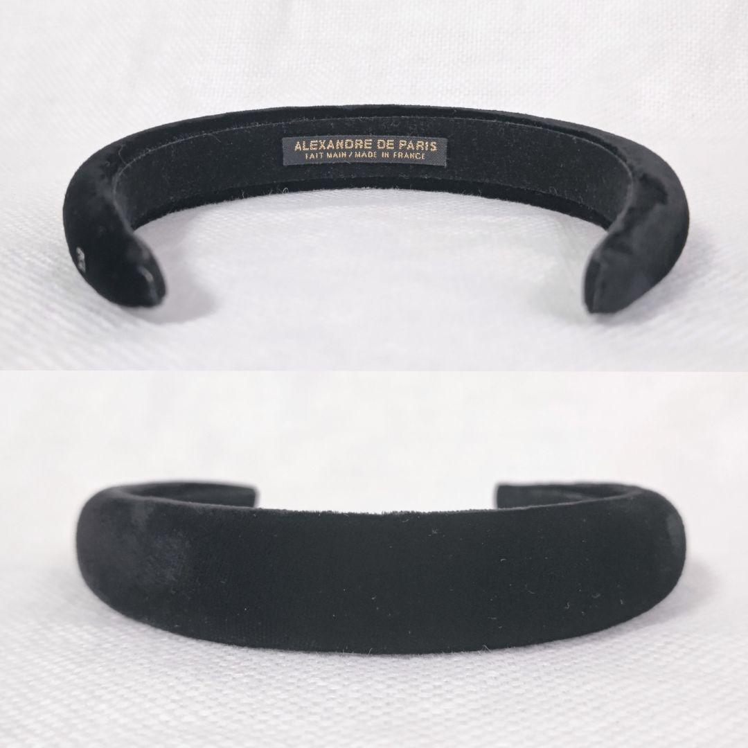 アレクサンドル ドゥ パリALEXANDRE DE PARISベロアカチューシャ