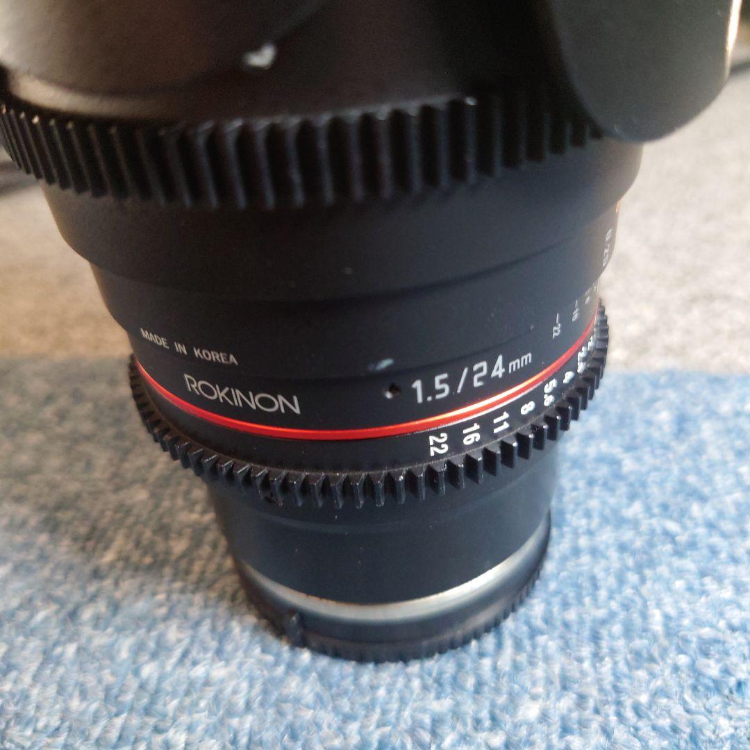 ROKINON 24mm T1.5　シネマレンズ　eマウントレンズ