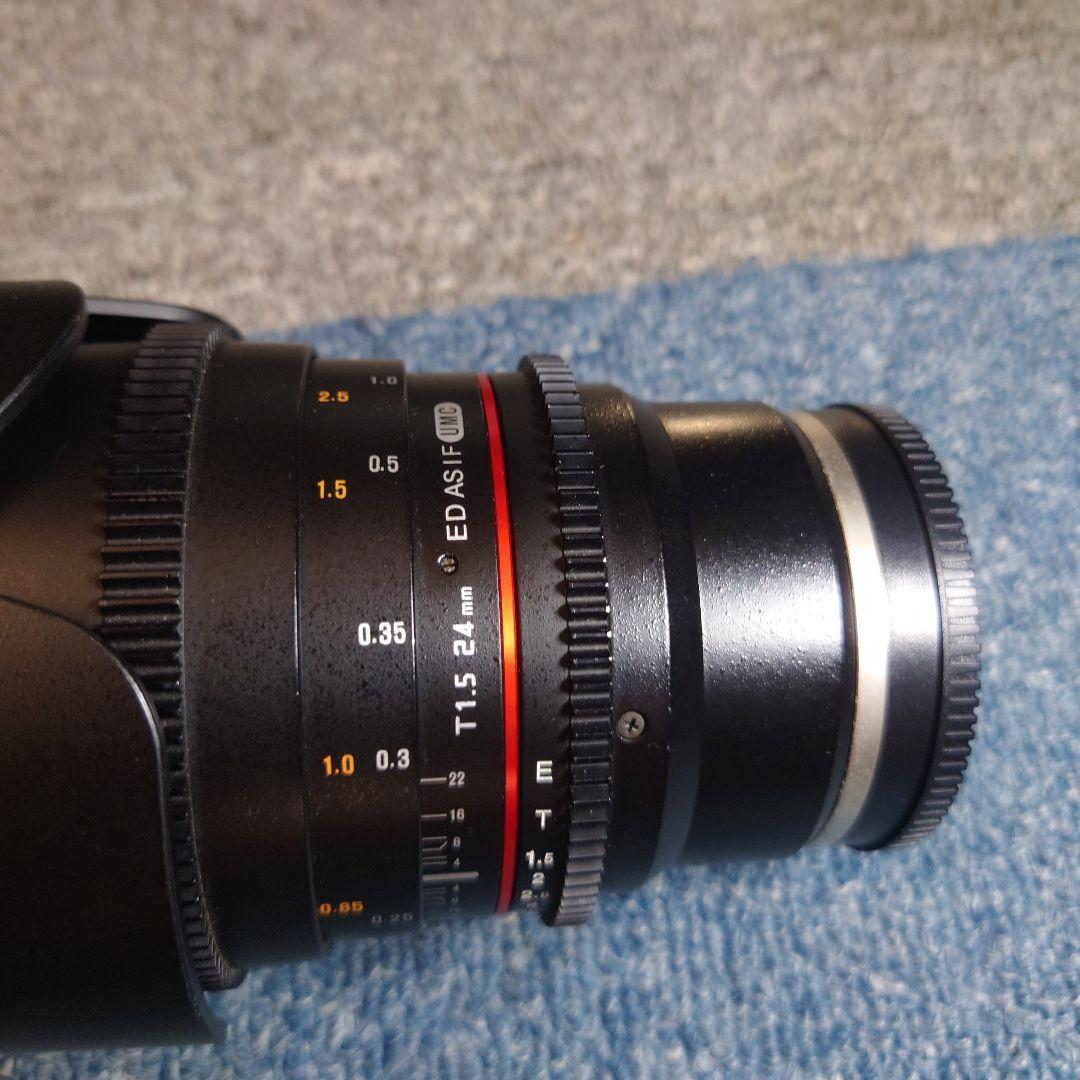 ROKINON 24mm T1.5　シネマレンズ　eマウントレンズ