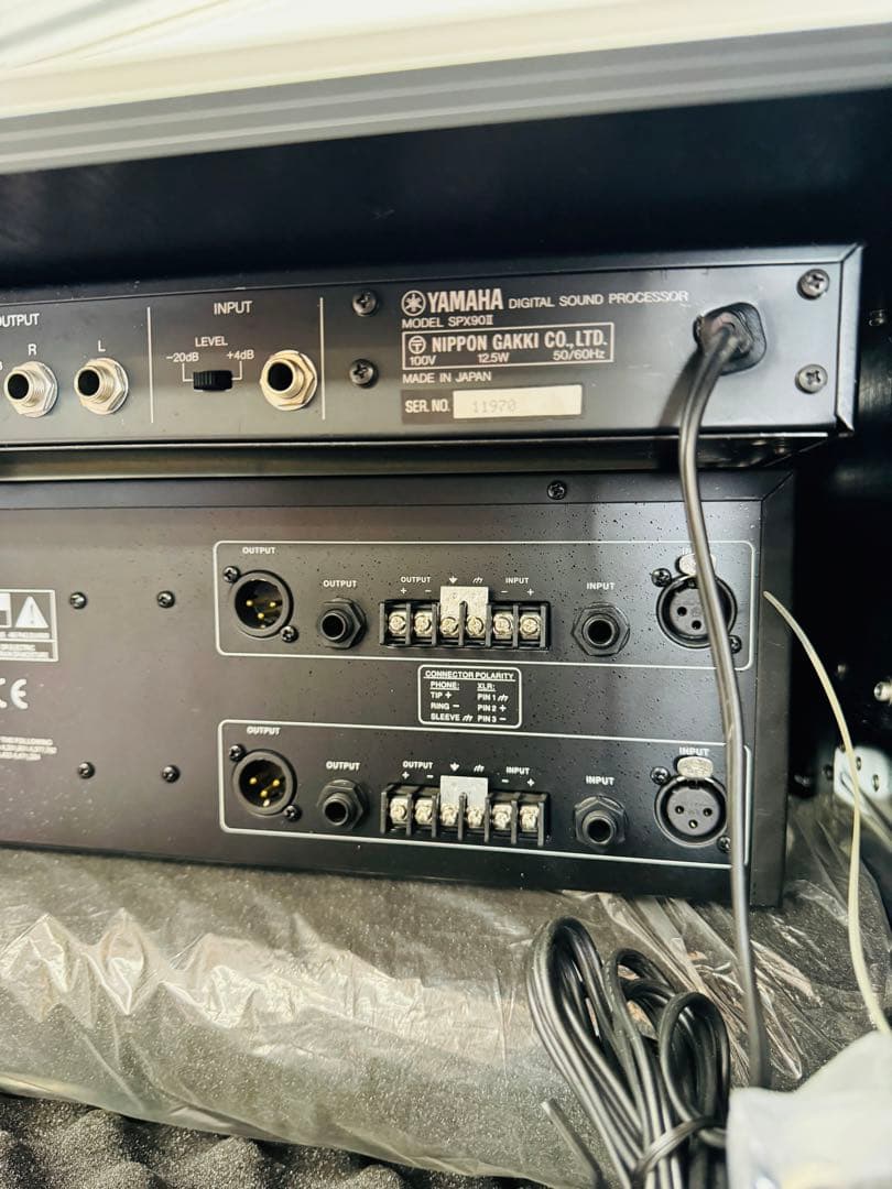 全国配送無料！★YAMAHAヤマハ★スタジオ機材　セット　SPX90II 動作品