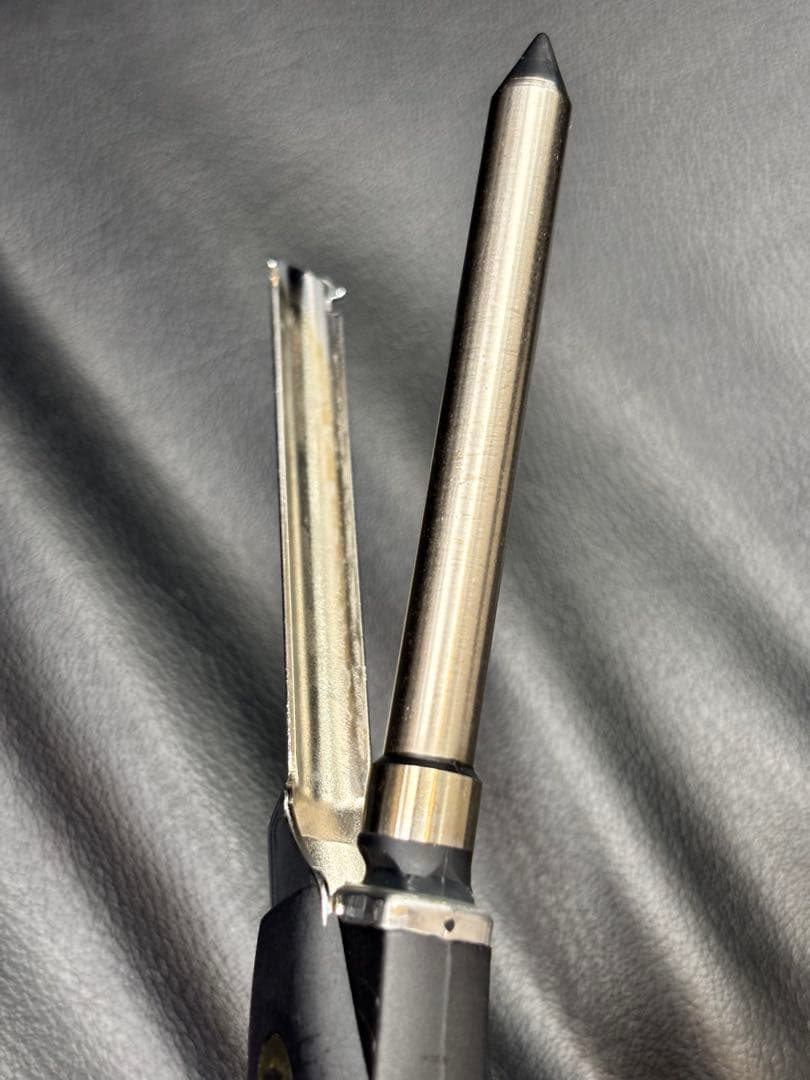 未使用品　LENZ α-8φレンツアイロン　丸8ミリアイロン　理容アイロン