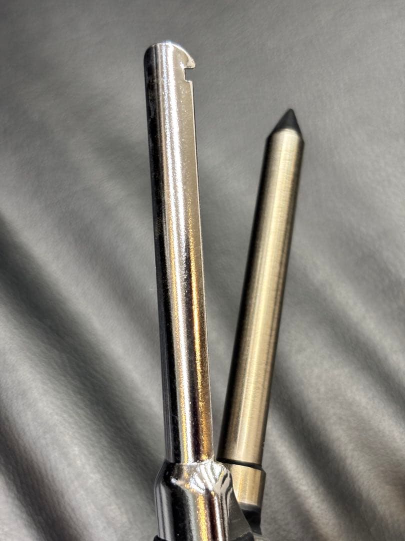 未使用品　LENZ α-8φレンツアイロン　丸8ミリアイロン　理容アイロン