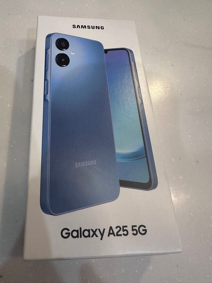 Samsung Galaxy A25 5G 青色 本体