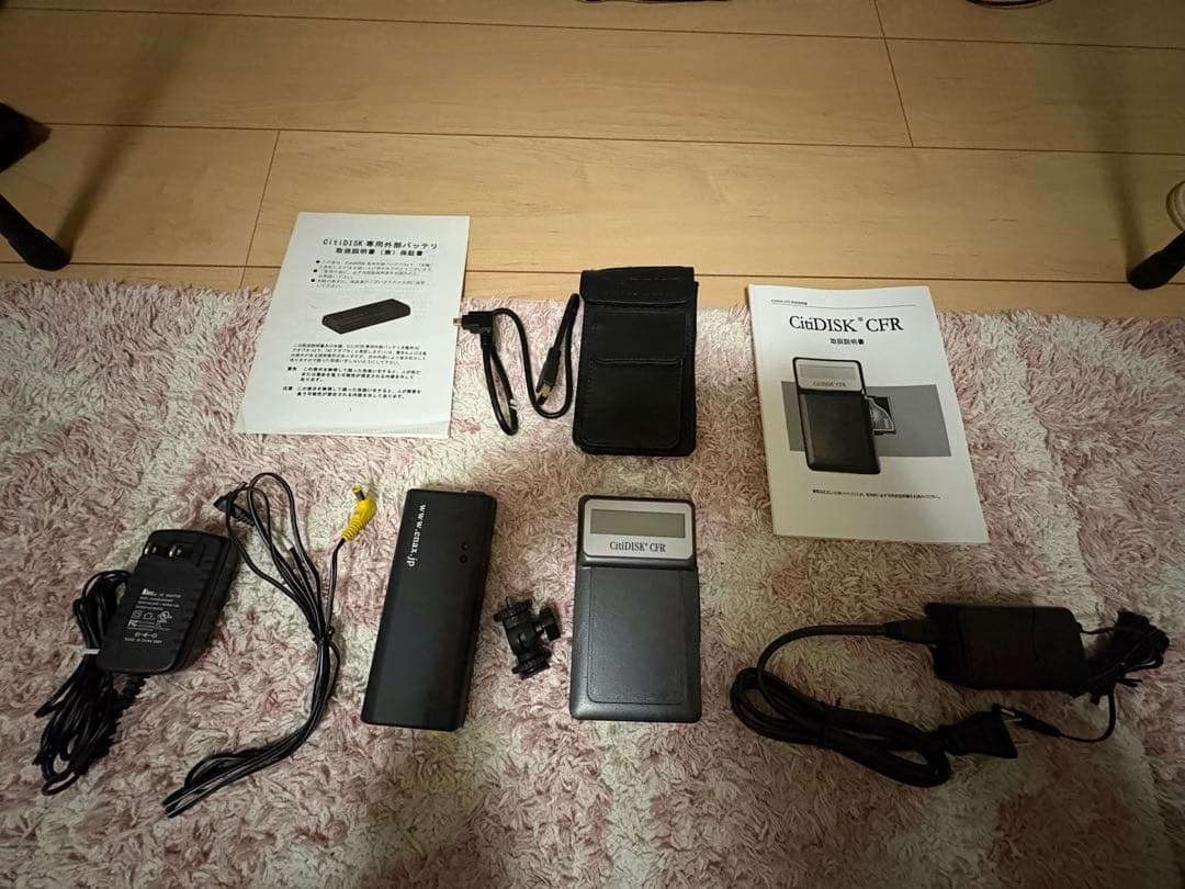 citidisk cf 外部収録機器　付属品多数