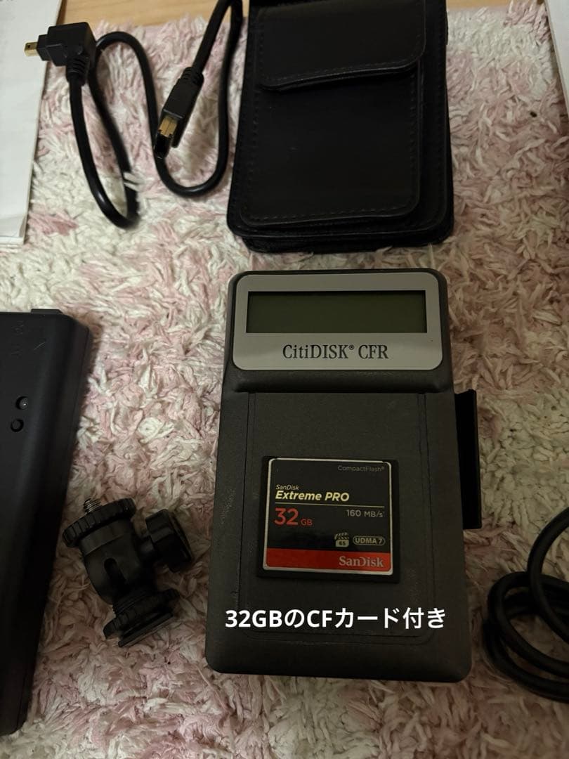 citidisk cf 外部収録機器　付属品多数