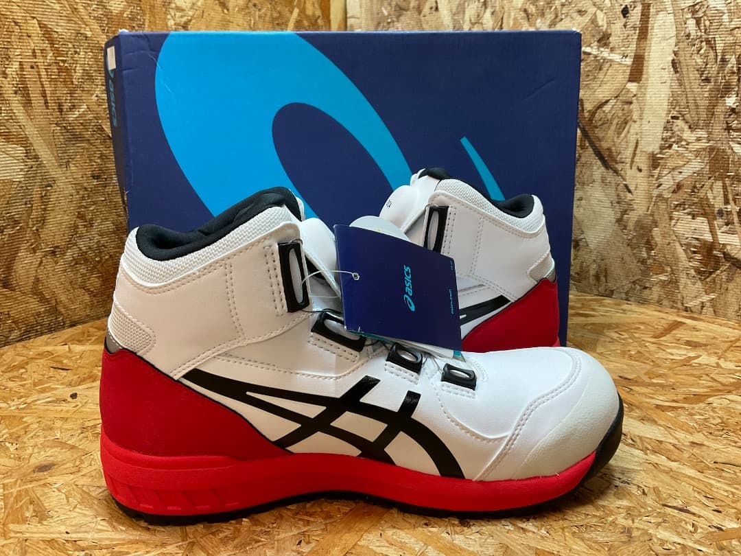 未使用 asics WINJOB CP304 BOA 安全靴 24.5 WIDE