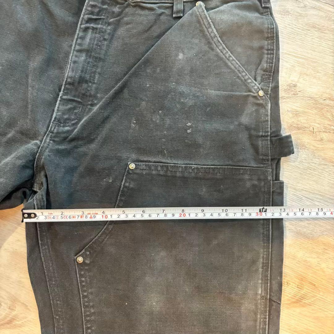 【Carhartt】B01 ダブルニー ブラック 良フェード #520