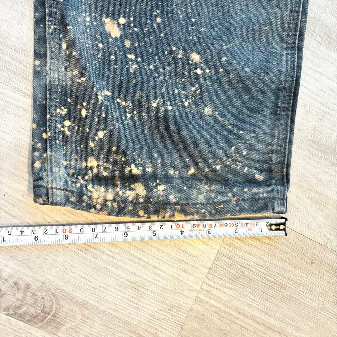 【Carhartt】B01 ダブルニー ブラック 良フェード #520