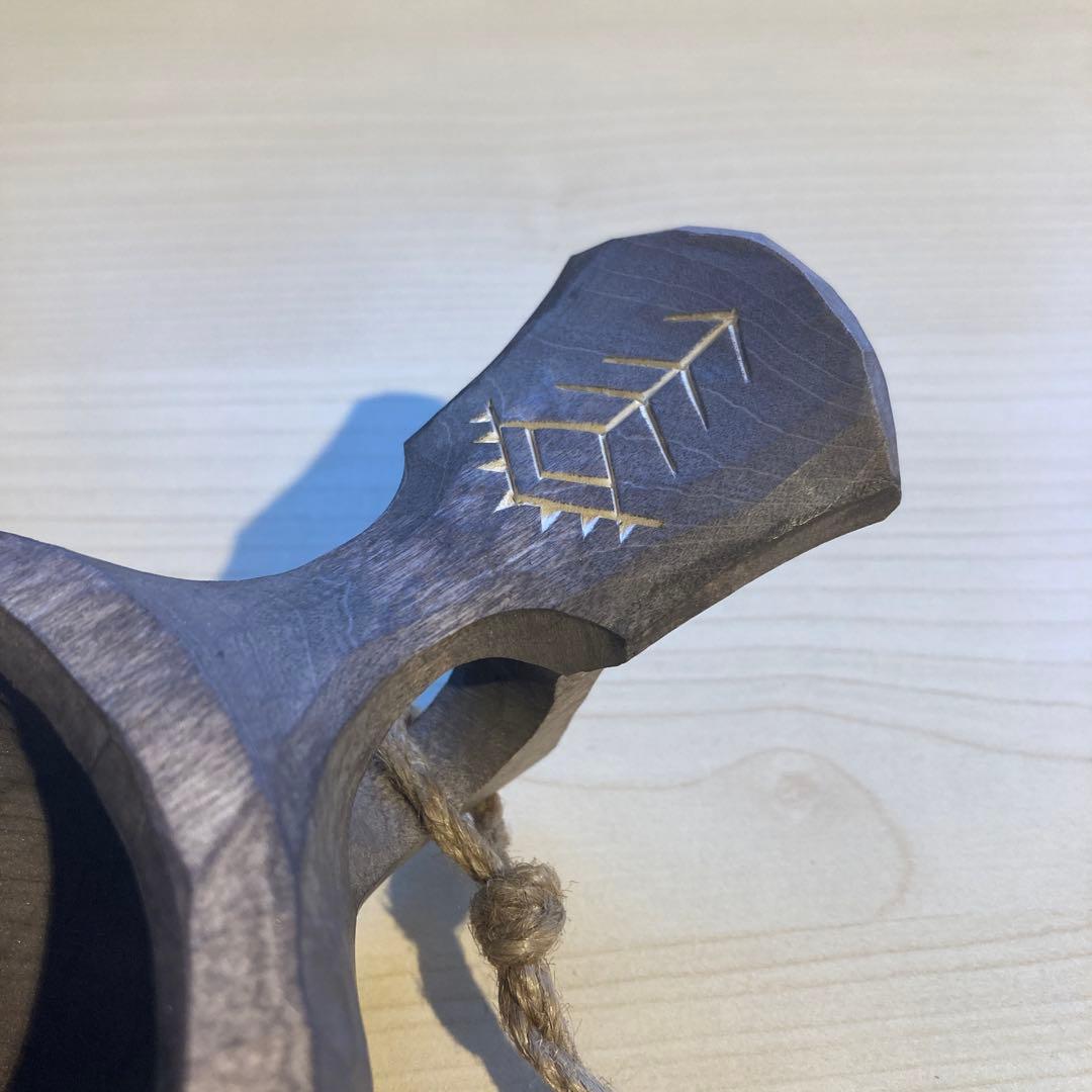 【新品】 ソウルオブシベリア　バードテール　ククサ　No.1004