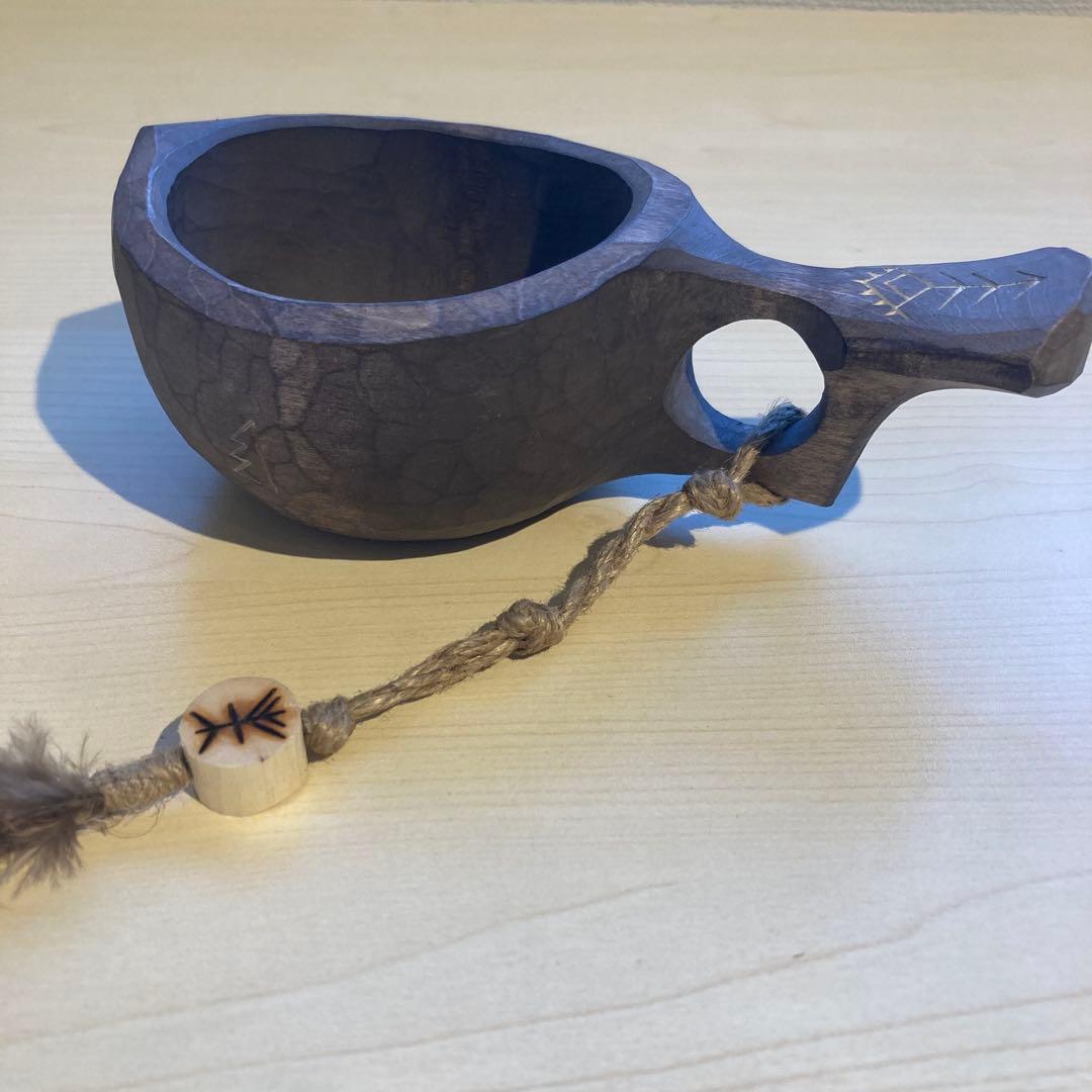 【新品】 ソウルオブシベリア　バードテール　ククサ　No.1004