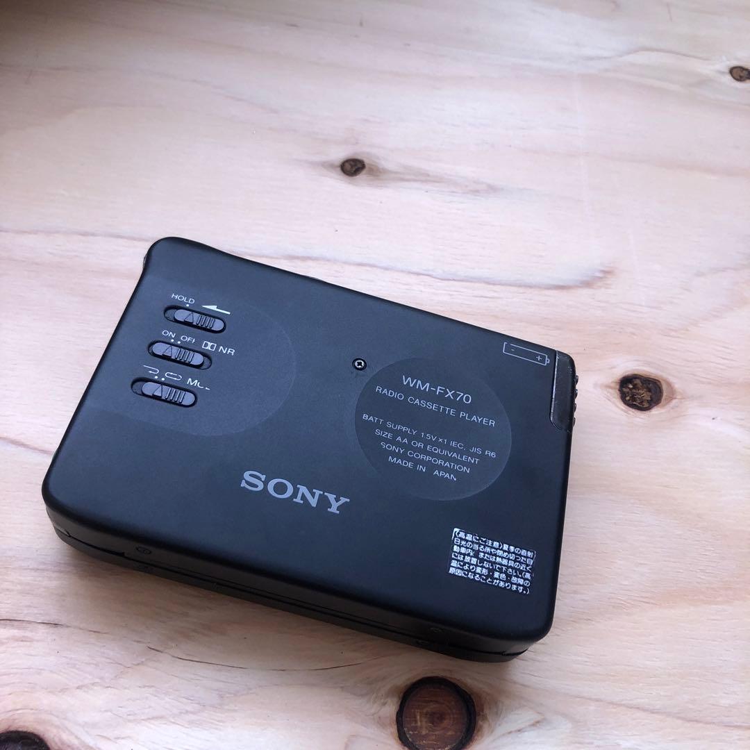 修理済全機能動作SONY WM-FX70ソニーカセットウォークマンWM-FX70