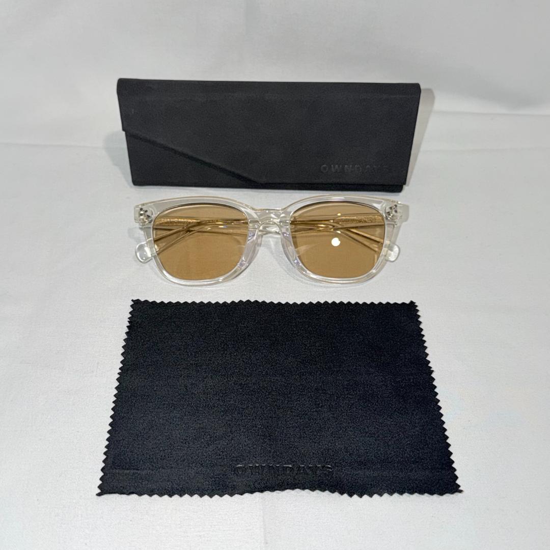 J*R様 キムタク着用　私物　OWNDAYS サングラス　ウェリントン　調光サン