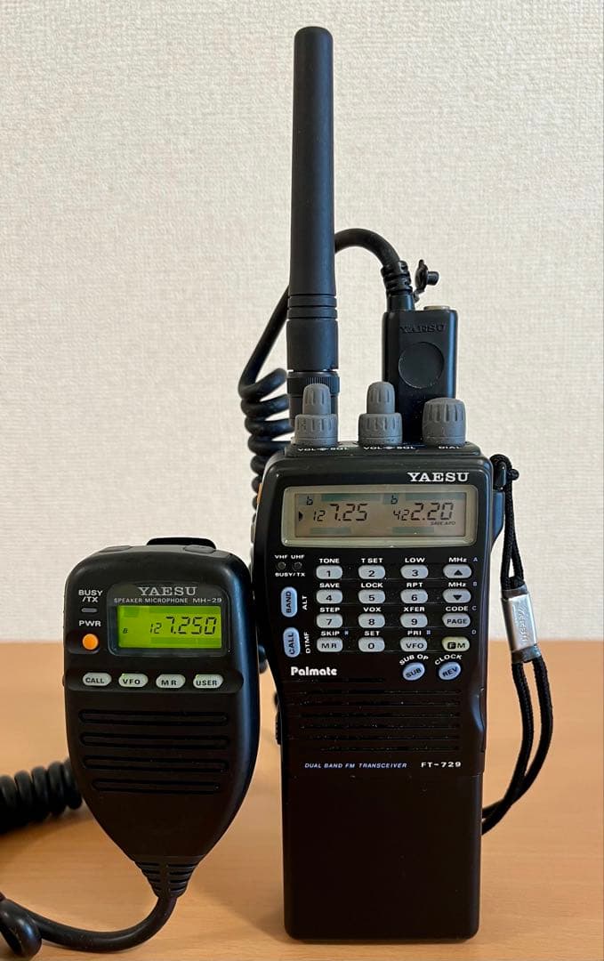 YAESU FT-729 デュアルバンド　トランシーバー　アマチュア無線