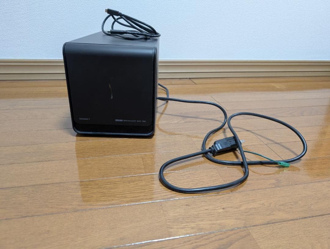 SONNET eGPU Box 750＋ASUS 製 RTX 3060 12GB