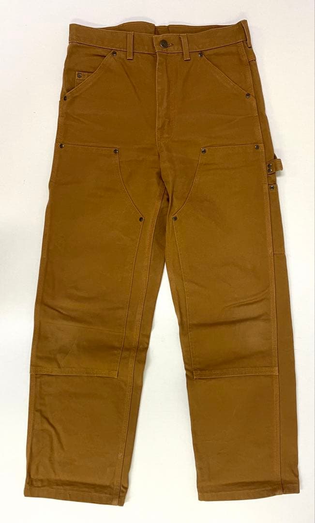 BIGBILLビッグビル ダブルニーパンツ ブラウンダック/カーハート コリンボ