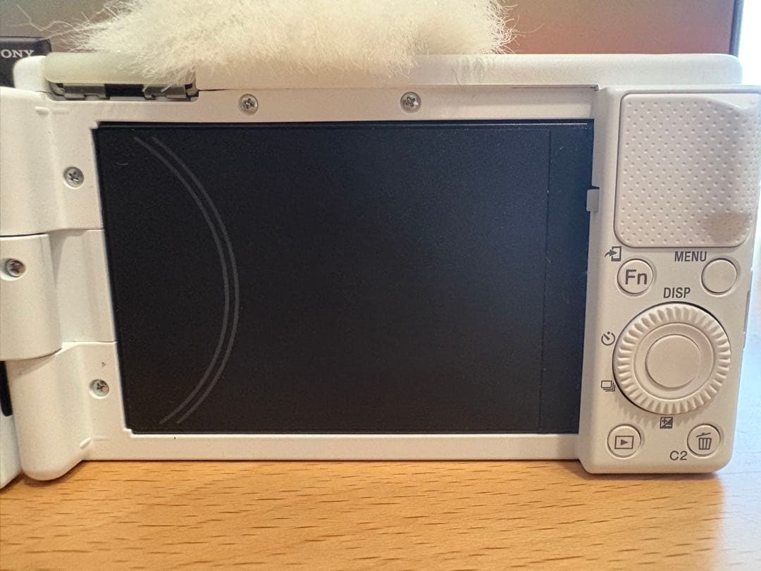 SONY VLOG CAM ZV-1 グリップ付き ホワイト