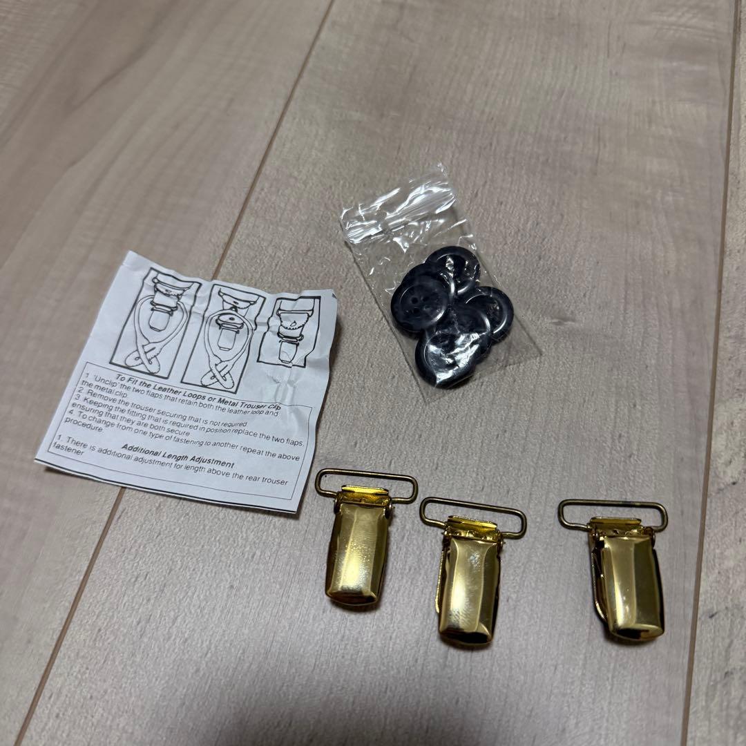  THURSTON アルバートサーストン サスペンダー ブレイシーズ