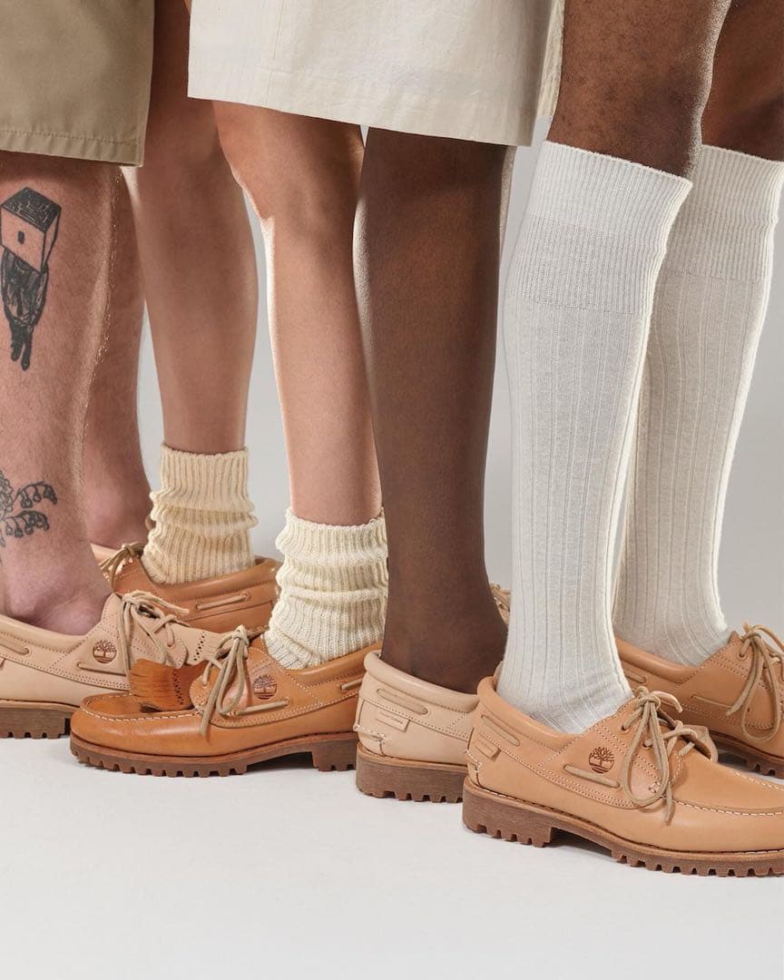 専用新品Timberland × HenderScheme BoatShoe