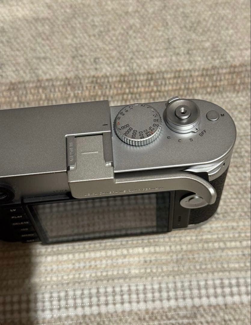 未使用品 Leica CL Leica M typ240用 サムレスト シルバー