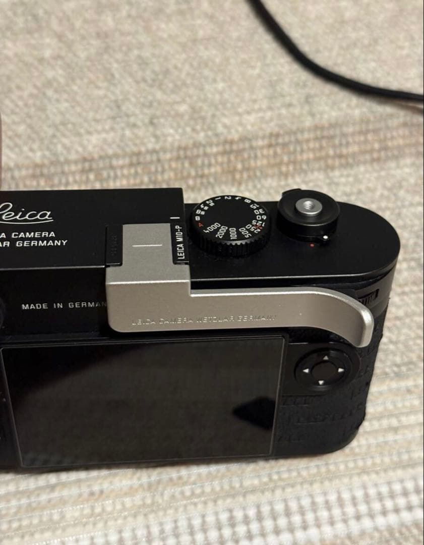 未使用品 Leica CL Leica M typ240用 サムレスト シルバー