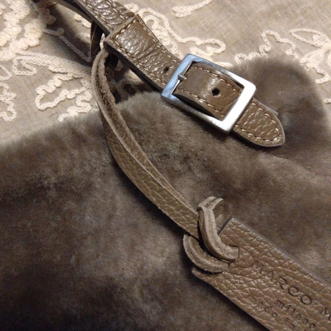 MARCO MASI ムートンバッグ shadeにて購入