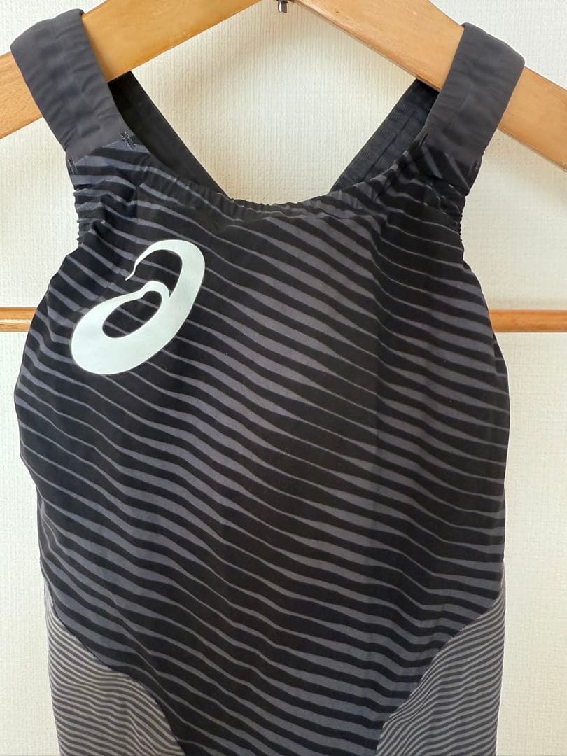 【希少品】asics 高速水着トップインパクトラインASL506カラー/ブラック