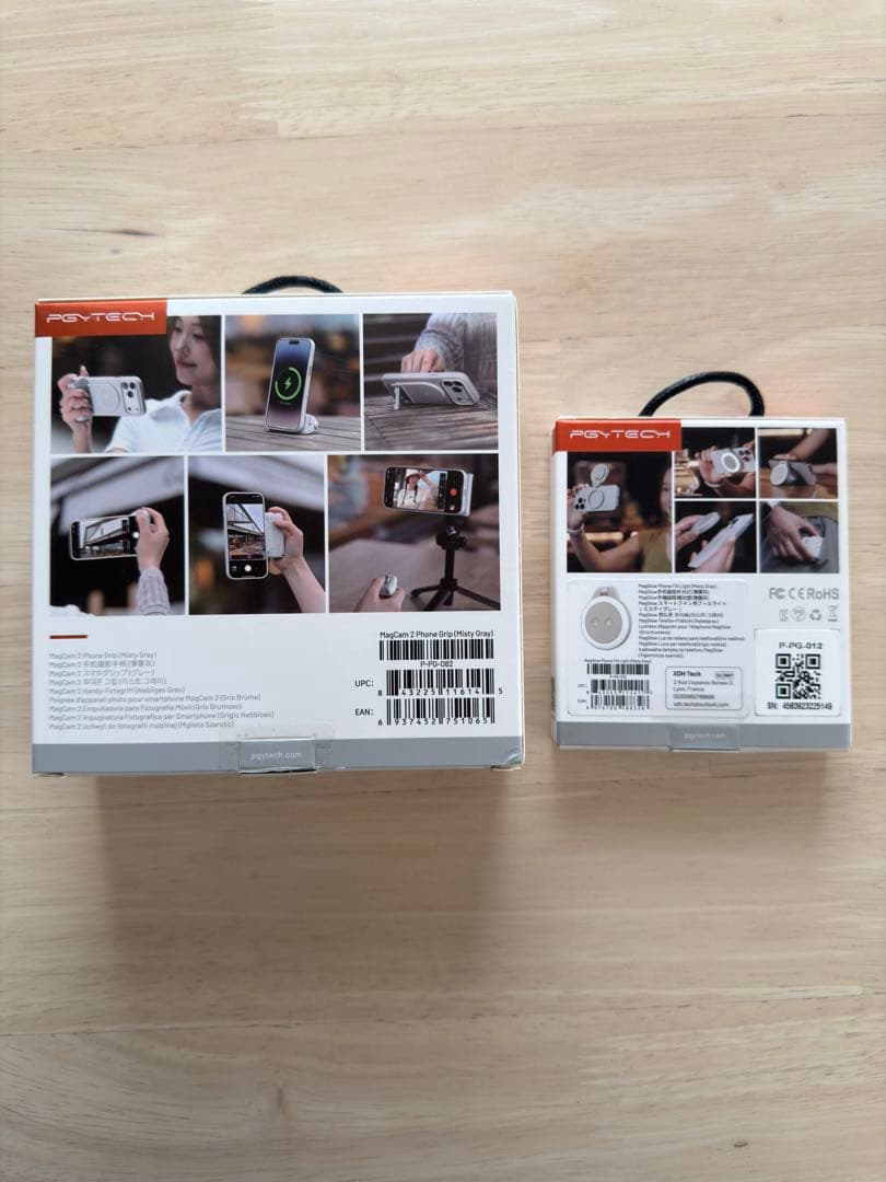 PGYTECH Magcam2 Phone Grip & Light 新品