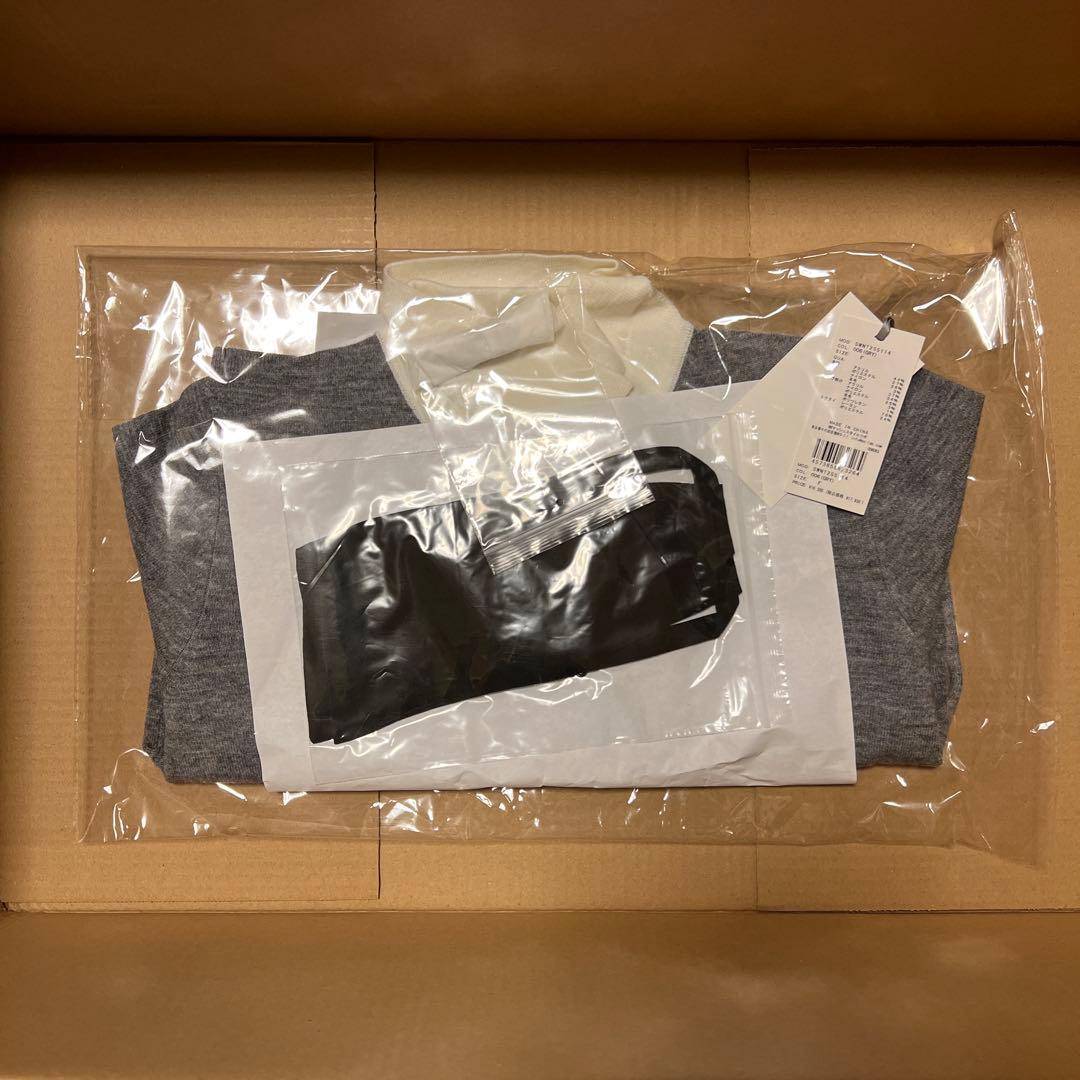 タイ付きビジューカーディガン （GRY）