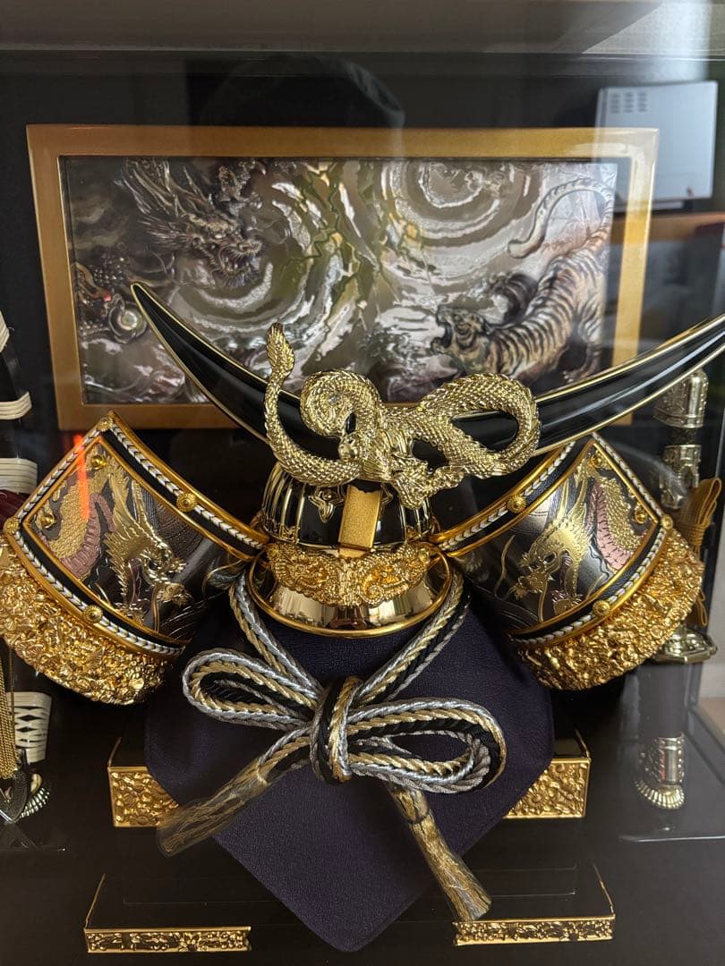 五月人形 吉徳大光 伊達政宗 兜ケース飾り 兜飾り 御兜飾り 特選伝統工芸品